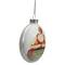 3ct. Norman Rockwell Christmas Glass Disc Ornament